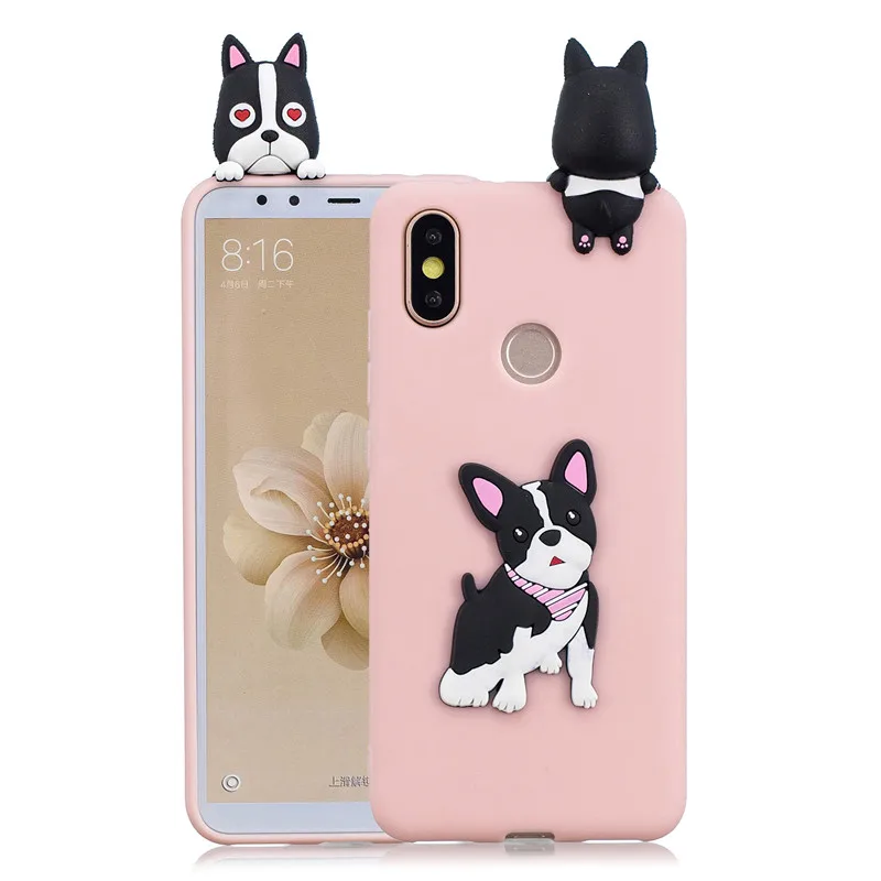 Мягкий Силиконовый ТПУ чехол 3D для Huawei Y7 Y6 2019 с милым рисунком мультяшный чехлы Y5