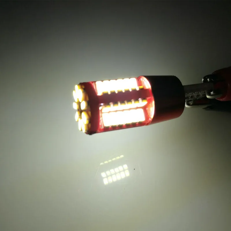 2 шт. T10 Led Canbus W5W 3014 57SMD белые Автомобильные светодиодные лампы интерьерные для