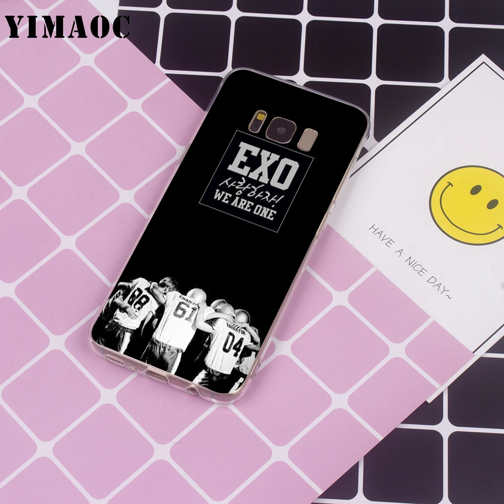 YIMAOC EXO THE EVE for Samsung Galaxy A10 A20 A30 A40 A50 A70 A2 J4 J6 J7 J8 Core Duo Note 10 Plus Soft Case |