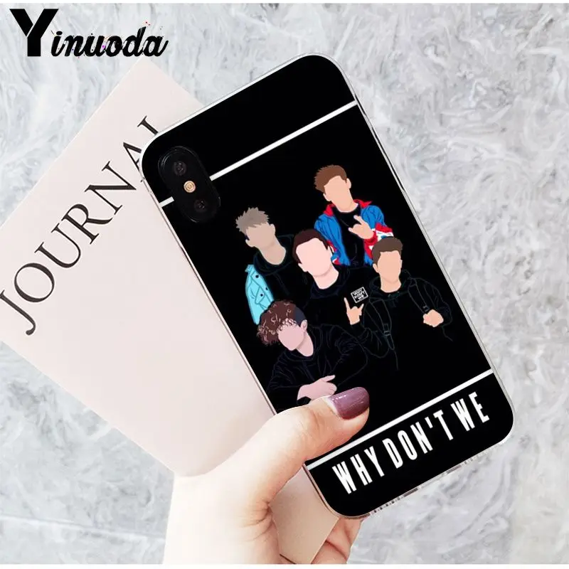 Yinuoda Why we DIY Окрашенные красивые аксессуары для телефона чехол iPhone X XS MAX 6 6S 7 7plus 8 8Plus
