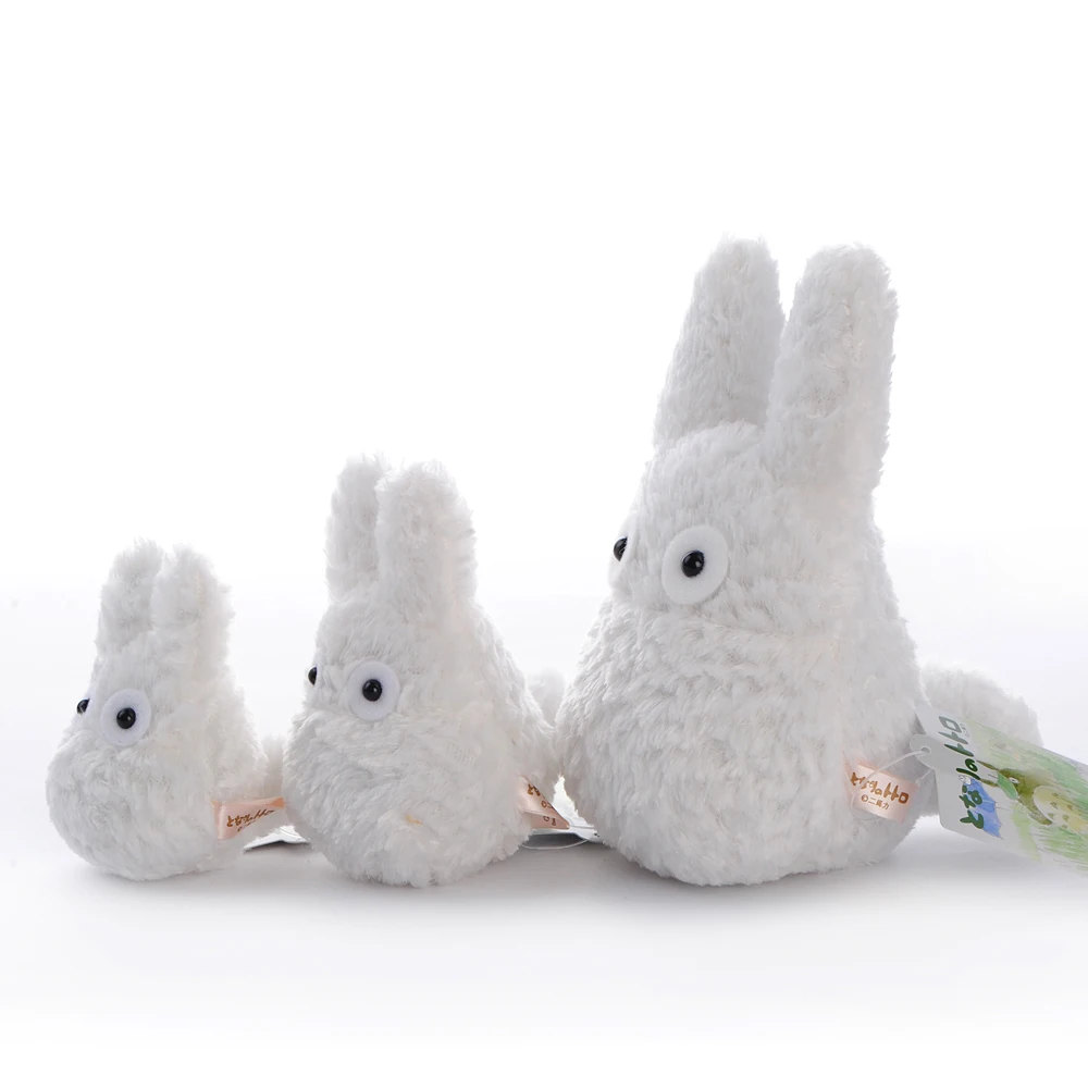 Orignal белый Тоторо плюшевый кулон мини брелок игрушка totoro куклы для подарка на