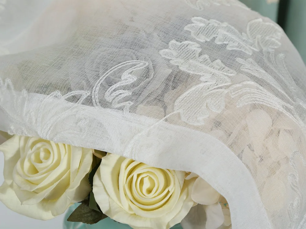 Хлопчатобумажная занавеска разноцветные цветочные французские занавески для