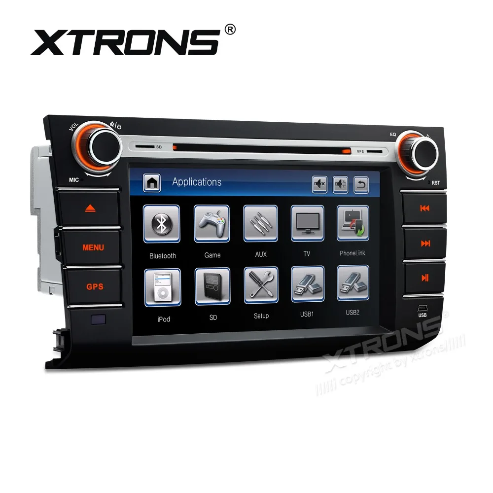 XTRONS 8 &quotHD цифровой сенсорный экран 2 Din автомобильное радио DVD плеер GPS SWC для Suzuki