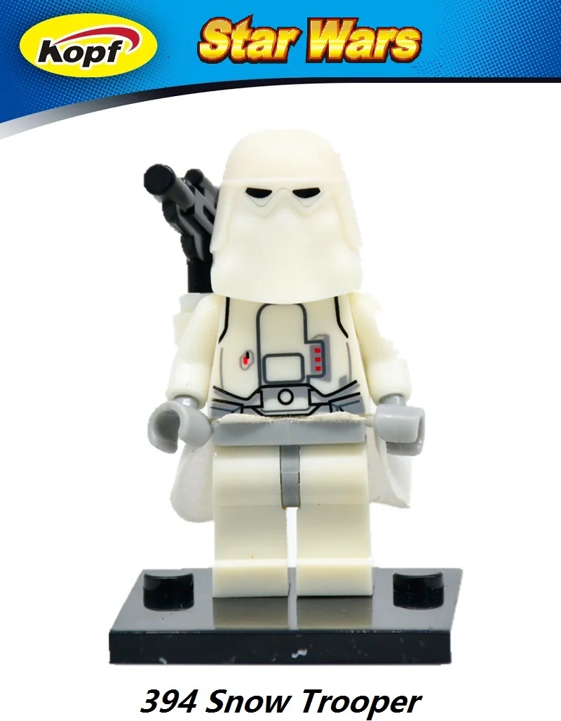 Строительные блоки зеленый Bobafeet облако Obi-Wan модель Рыцарь Воин Ситхов Дарт Мол C3PO Анакин рябина кирпичи фигурки Детские игрушки - Цвет: 394 Without Box