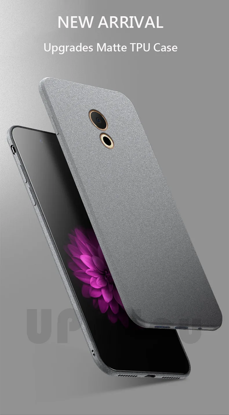 UPaitou чехол для Meizu M6 M5 Примечание M5S M6S Анти отпечатков пальцев случае мягкое силиконовое покрытие Ultra Slim тонкий ТПУ Накладка для MEIZU M6S