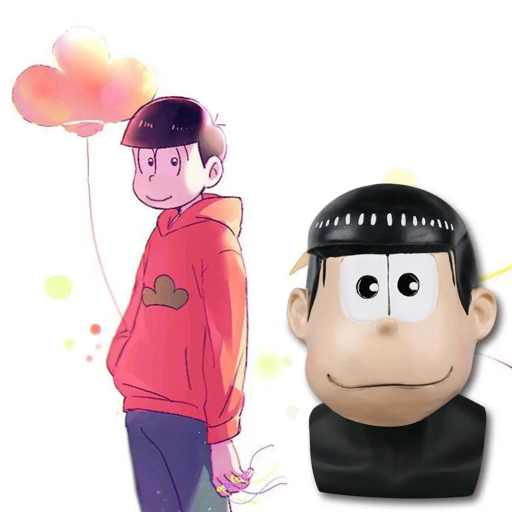 Аниме Osomatsu san персонаж Мацуно Карамацу маска для косплея Mr.Osomatsu San