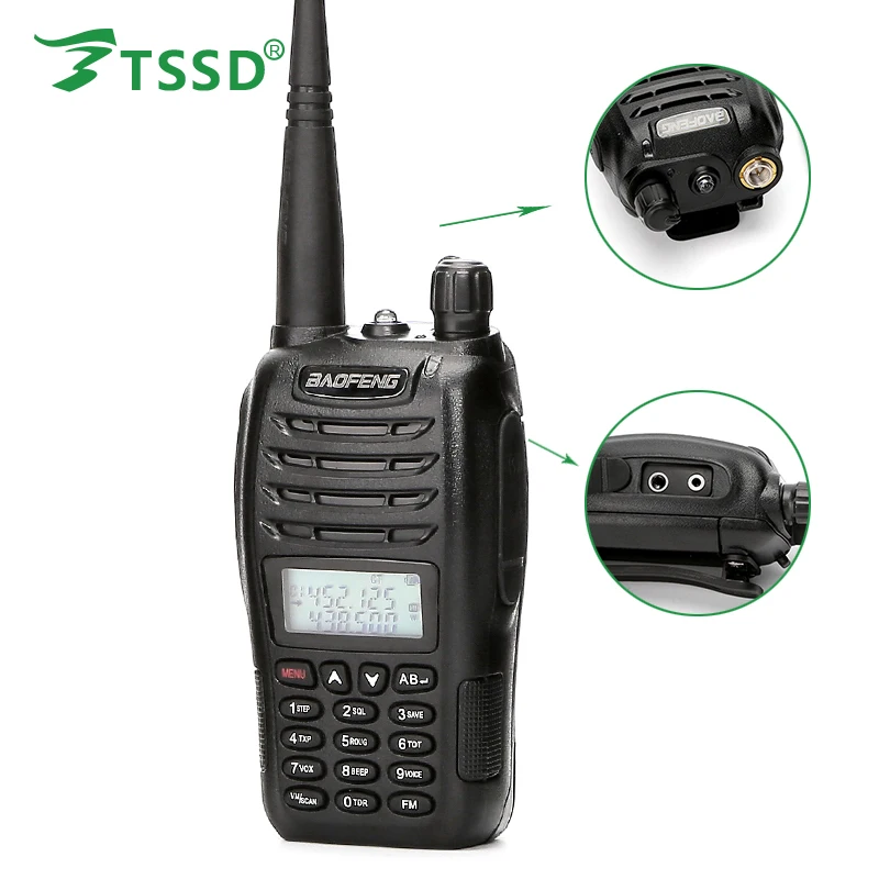 

100% Original UV-B6 Dual Band VHF UHF 5W 99 Channels Two-way Radio Baofeng Portable UV B6