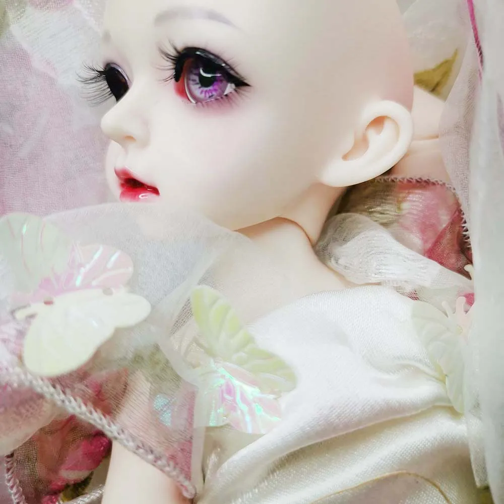 Глаза для кукол bjd 1/3 1/4 1/6 sd BJD игрушки 12 мм 14 16 18 22 розовый redial line 3d печать