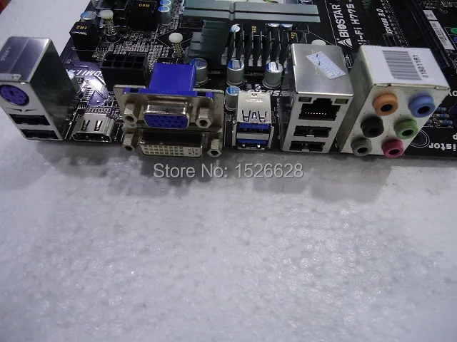 Оригинальная материнская плата Biostar Hi-Fi H77S материнская плата LGA 1155 DDR3 USB2.0 USB3.0 H77 настольная материнская плата