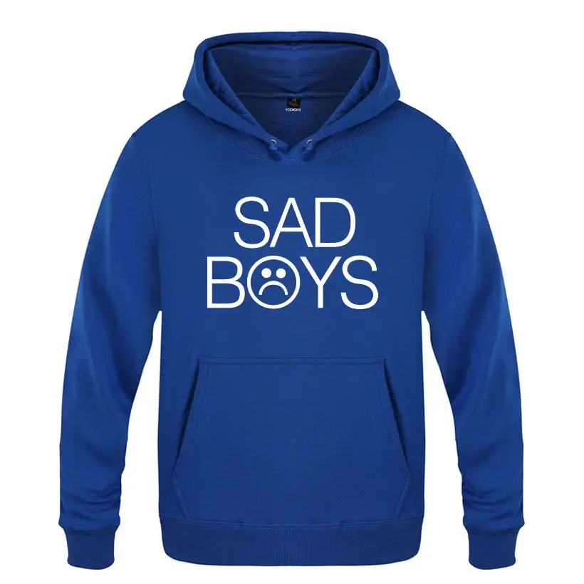 Sad Boys YUNG рок толстовки для любителей музыки Для мужчин 2018 с капюшоном флисовый