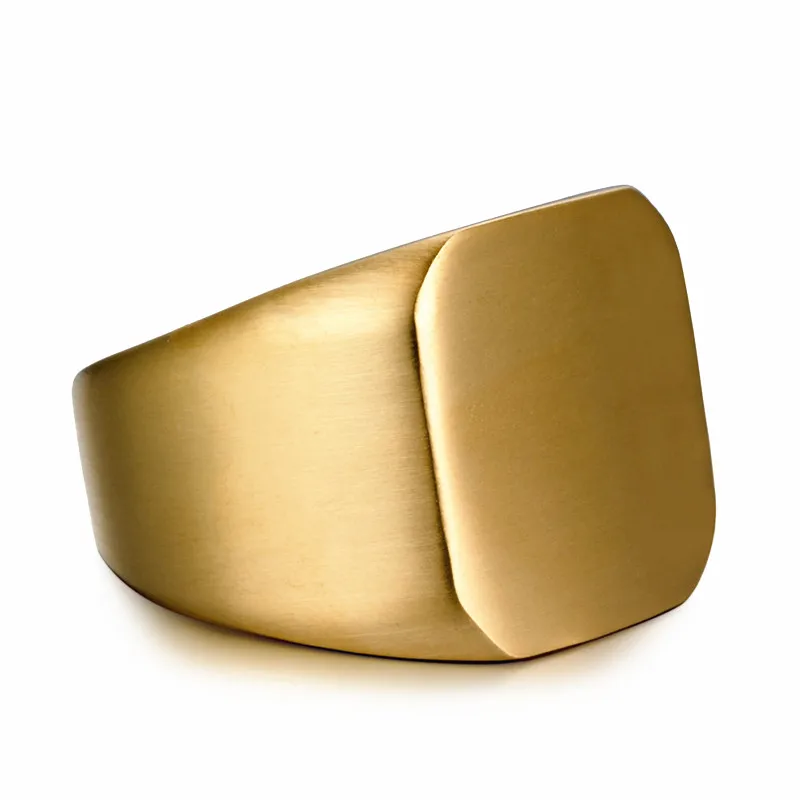 Кольцо KLDY мужское из нержавеющей стали геометрический графический дизайн