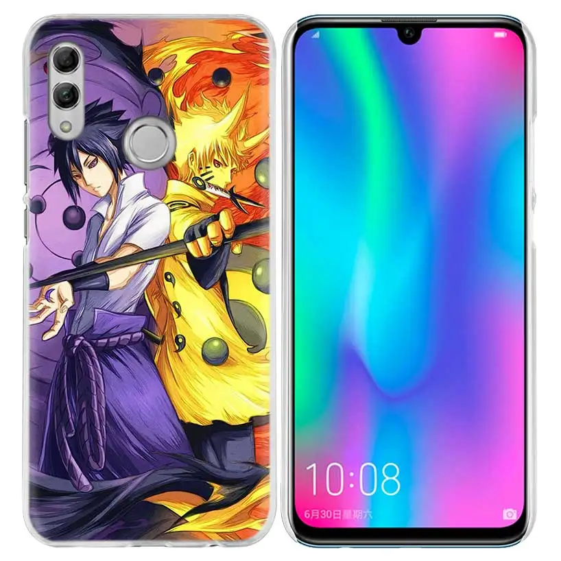 01 Милый стильный чехол с аниме Наруто для huawei Honor 8X Y9 9 10 Lite Play 8C 8S 8A Pro V20 20i 10i Y6 Y7 жесткий чехол для телефона - Цвет: 01