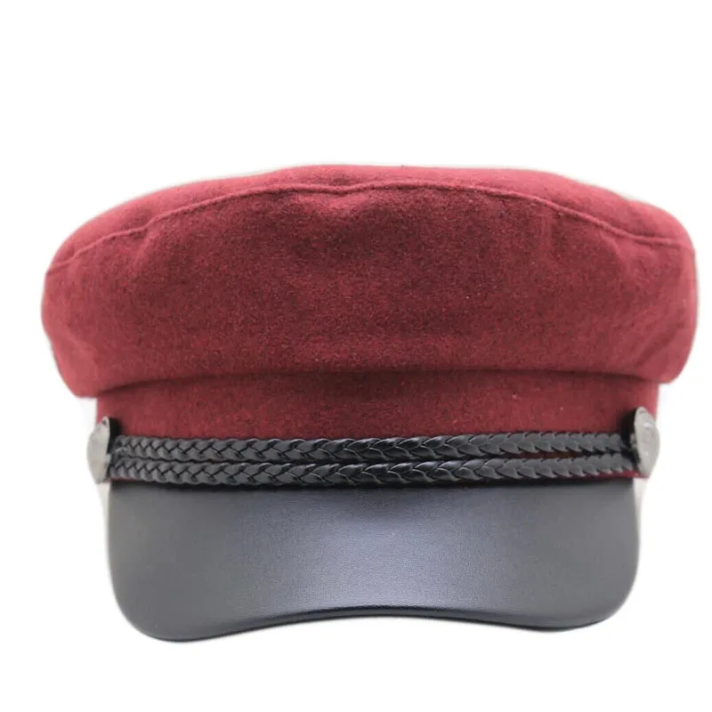 Модная кружевная хлопковая шапка Женская Повседневная Уличная одежда плоская с