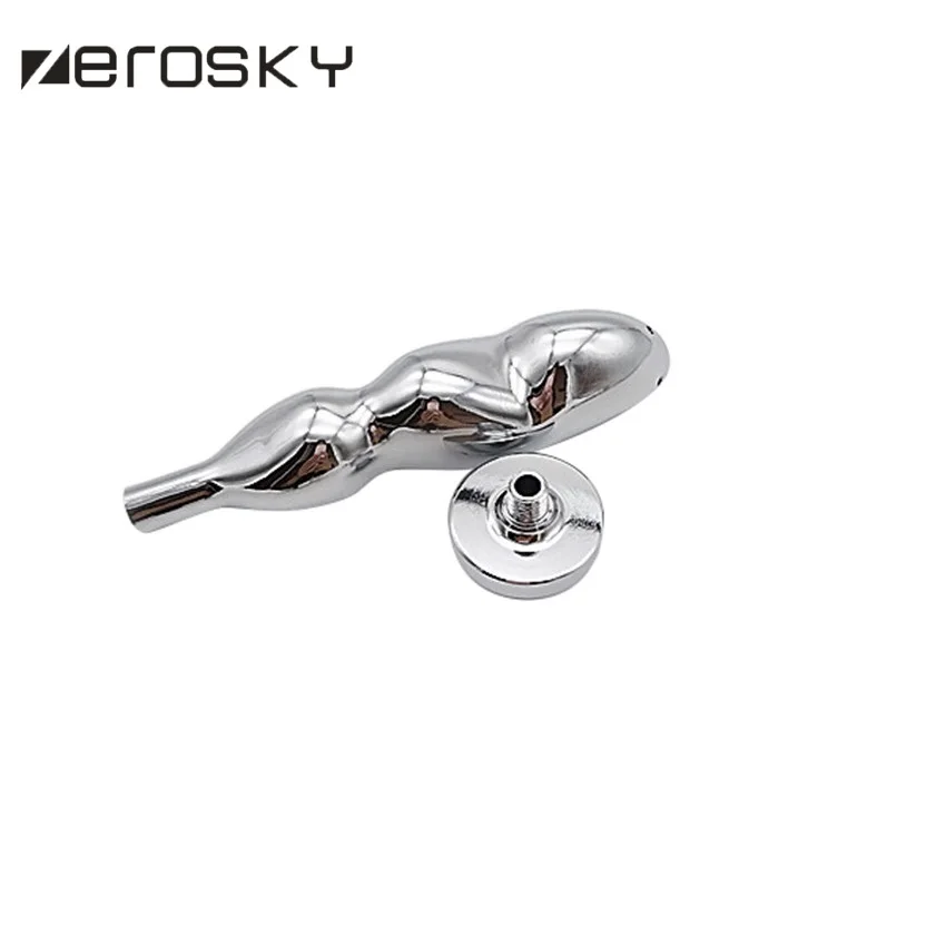 Металлическая Хрустальная Анальная пробка бусины из нержавеющей стали