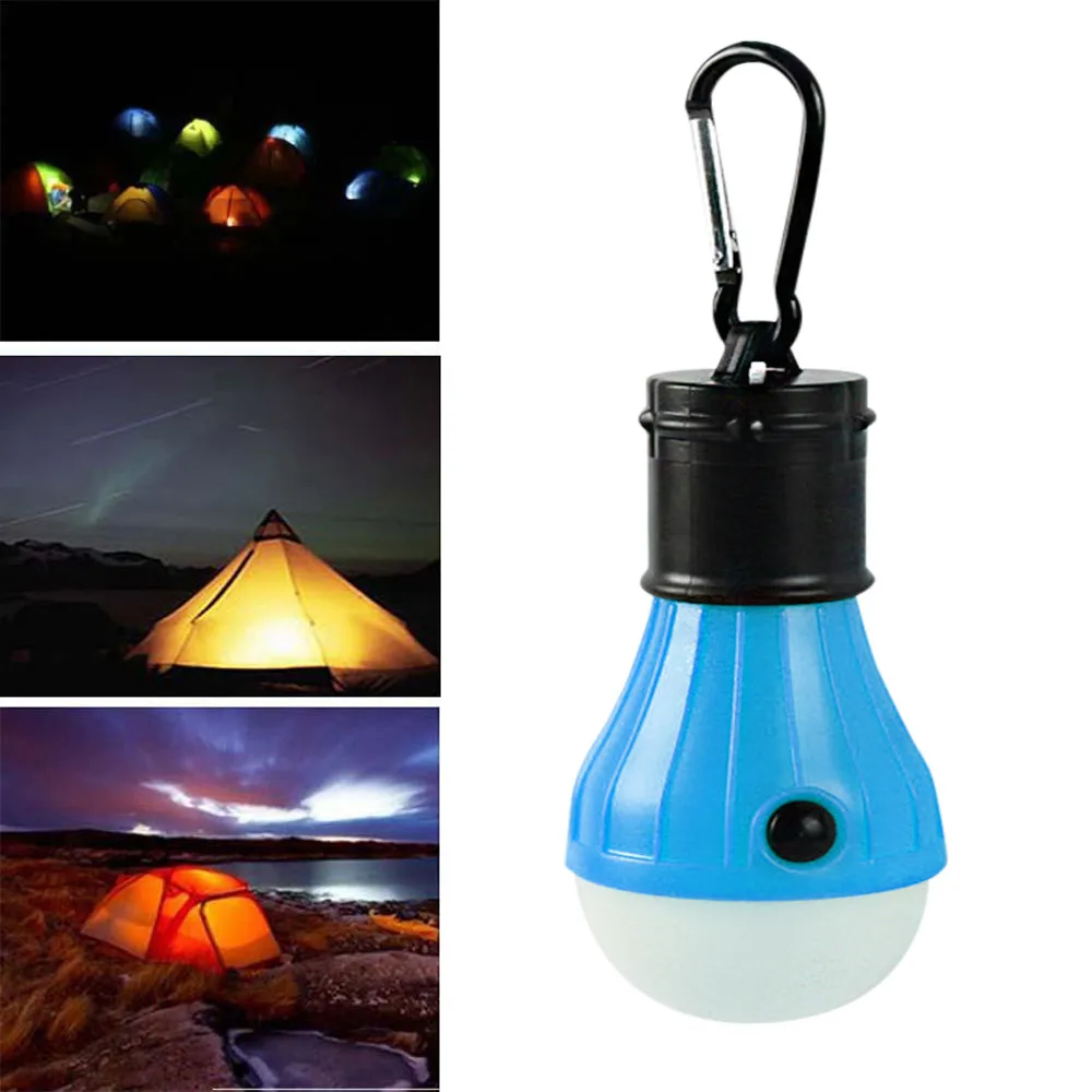 blue 3LED Открытый Портативный походные фонари Третья передача регулируемые палатки аварийные лошади кемпинговая палатка лампа рыболовный Фонарь Лампа 15 - Цвет: blue