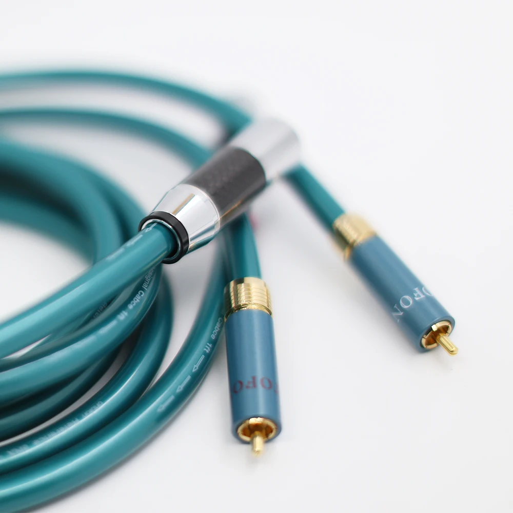 Кабель Hifi audio XLR папа-мама RCA папа высокочистый кабель OCC 2 Rca к Xlr 1 пара | Электроника