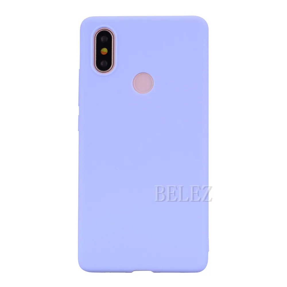 purple Candy Color Case for Xiaomi Mi8 SE Mi 6 A1 A2 Lite Mi Max 2 3 Pro Mix 2S Pocophone F1 on the Redmi Note 6 Pro 5 6A 4X 5A S2 Case - Цвет: purple