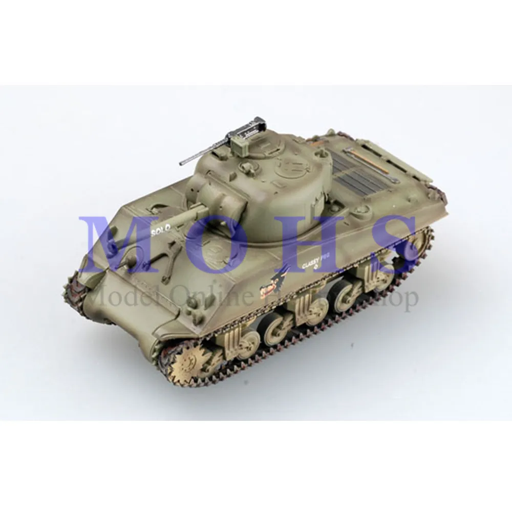 EASY MODEL 36256 1/72 Assembled Model Scale Finished Miniature Military Tank M4A3 Middle U.S ARMY |
