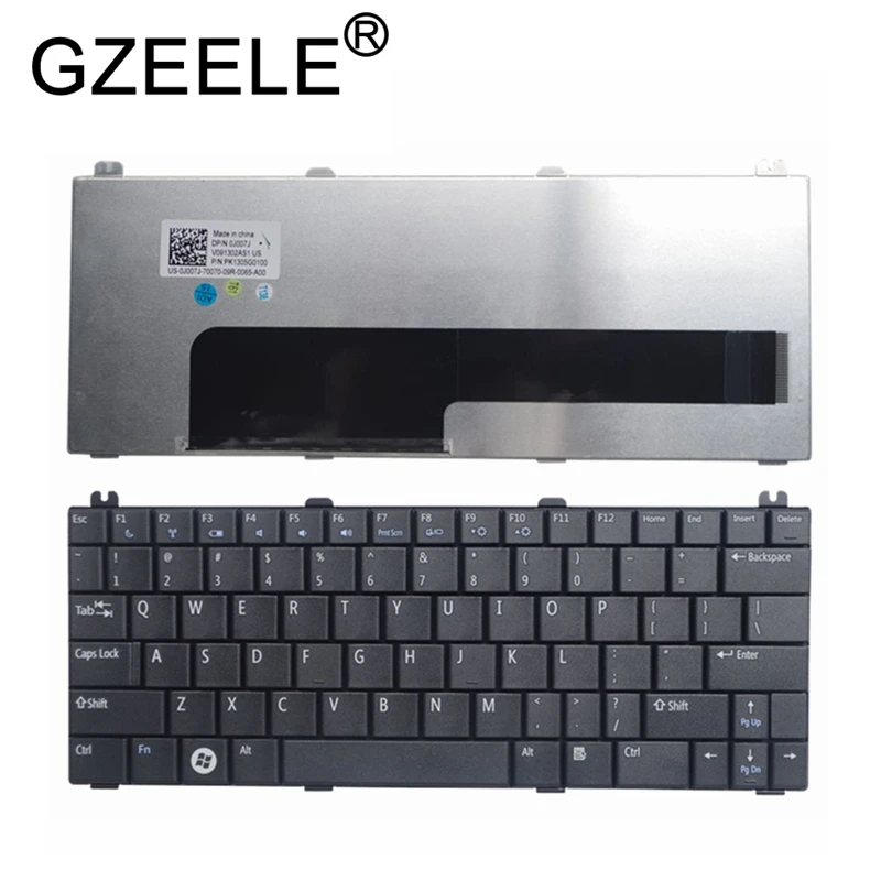 GZEELE New Keyboard FOR Dell MINI 12 Inspiron 1210 V091302AS1 PK1305G0100 J007J 0J007J US Laptop Notebook Mini 1201 | Компьютеры и