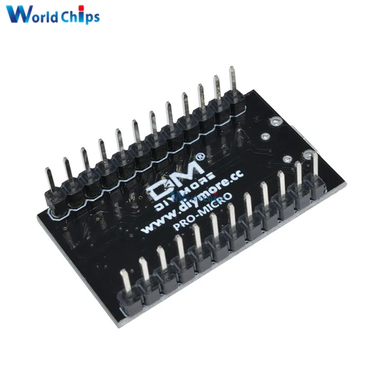 Плата контроллера Pro Micro ATmega32U4 Mega32U4 3 В 8 МГц модуль Usb для Arduino Nano с экраном