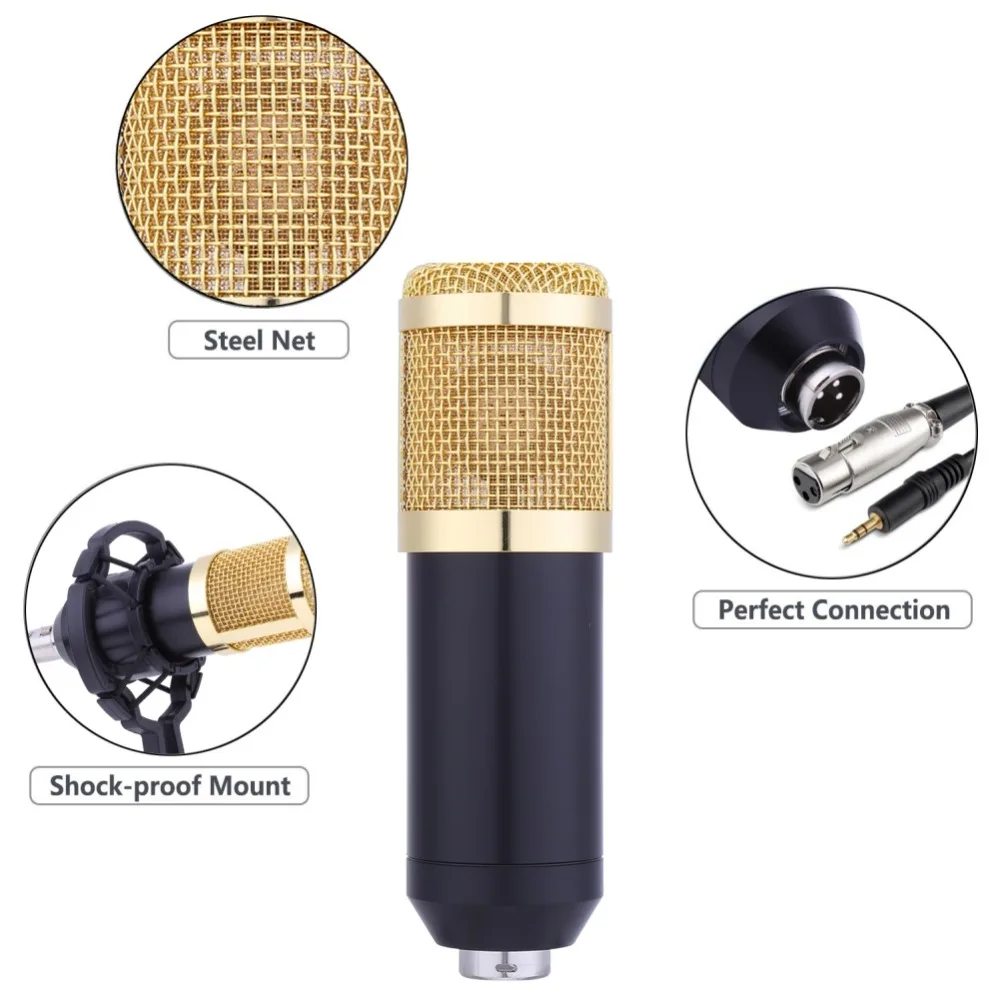 Комплекты микрофона профессиональный конденсаторный микрофон + крепление для