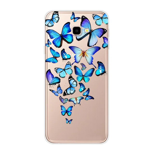 44 6,0 ''J4Plus для samsung Galaxy J4 Plus чехол силиконовый прозрачный мягкий TPU чехол для samsung Galaxy J4 Plus чехол J 4 Plus J4 - Цвет: 44