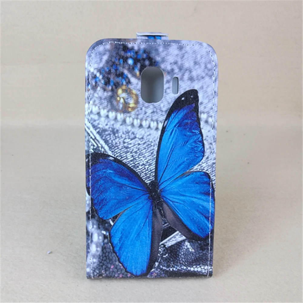 For Samsung Galaxy J2Pro 2018 / SM-J250F Hot Pattern Cute PrintingVertical Flip Cover Open Down/up Back filp leather case | Мобильные