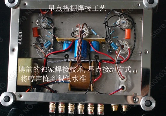 

EL34 6CA7 Tube Amplifier Single Ended Class A Stereo HiFi Integrated EL34 Tube Amplifier 12W Output Ultra Linear,AC 115V 230V