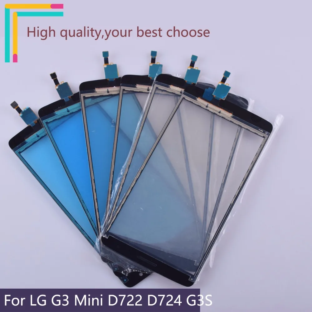 Новый G3 мини сенсорный экран для LG Mini D722 D724 G3S дигитайзер сенсор внешняя Передняя