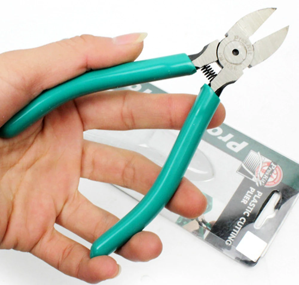 Пластиковые кусачки Pro'sKit диагональные режущие плоскогубцы прочные для