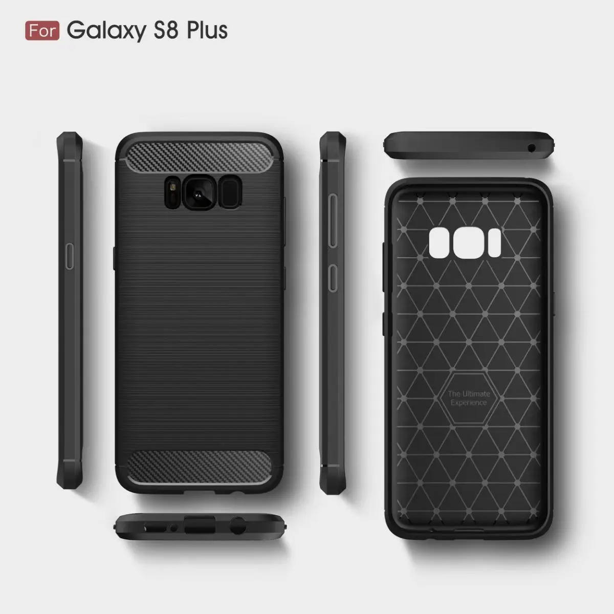 Чехол для samsung Galaxy S8 S9 Plus S6 S7 Edge чехол новинка углеродное волокно противоударный