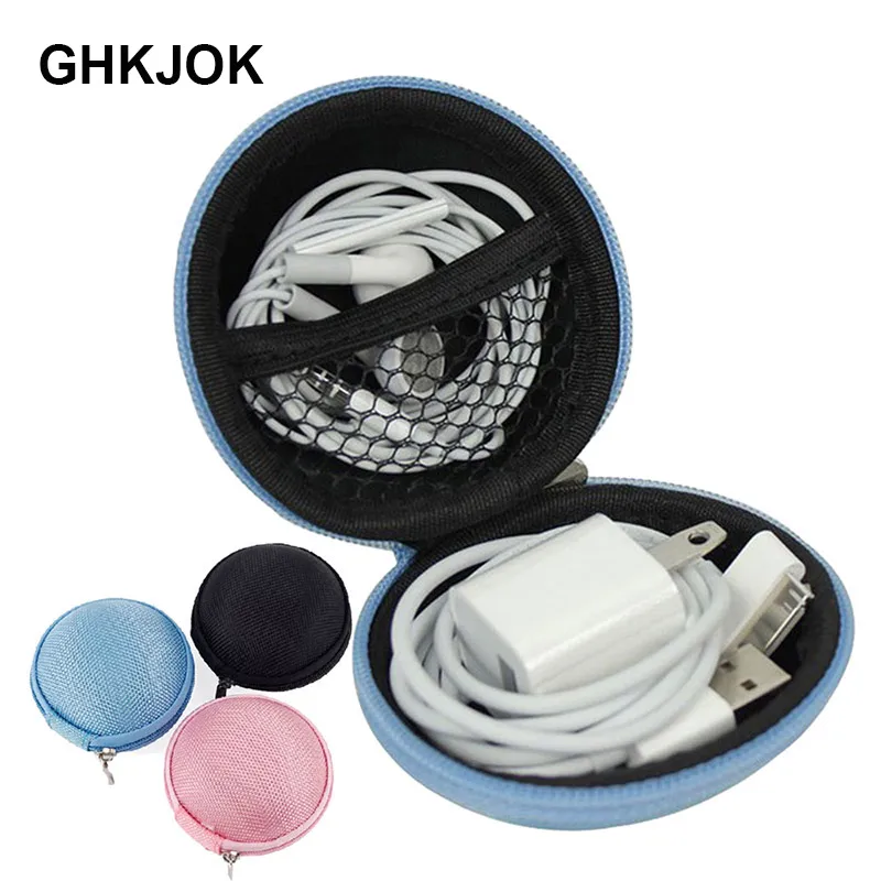 Портативный жесткий чехол для наушников Аксессуары Наушники карта памяти