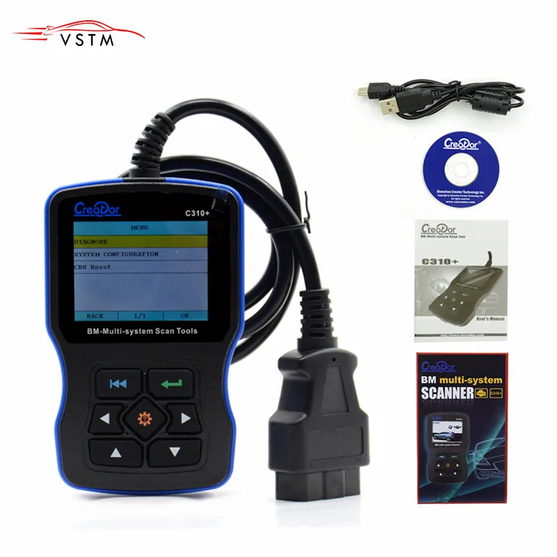 Newewst V7.6 Creator C310 + для BMW Multi System Scan Tool Original сканер OBDII/EOBD Code Reader|Диагностические