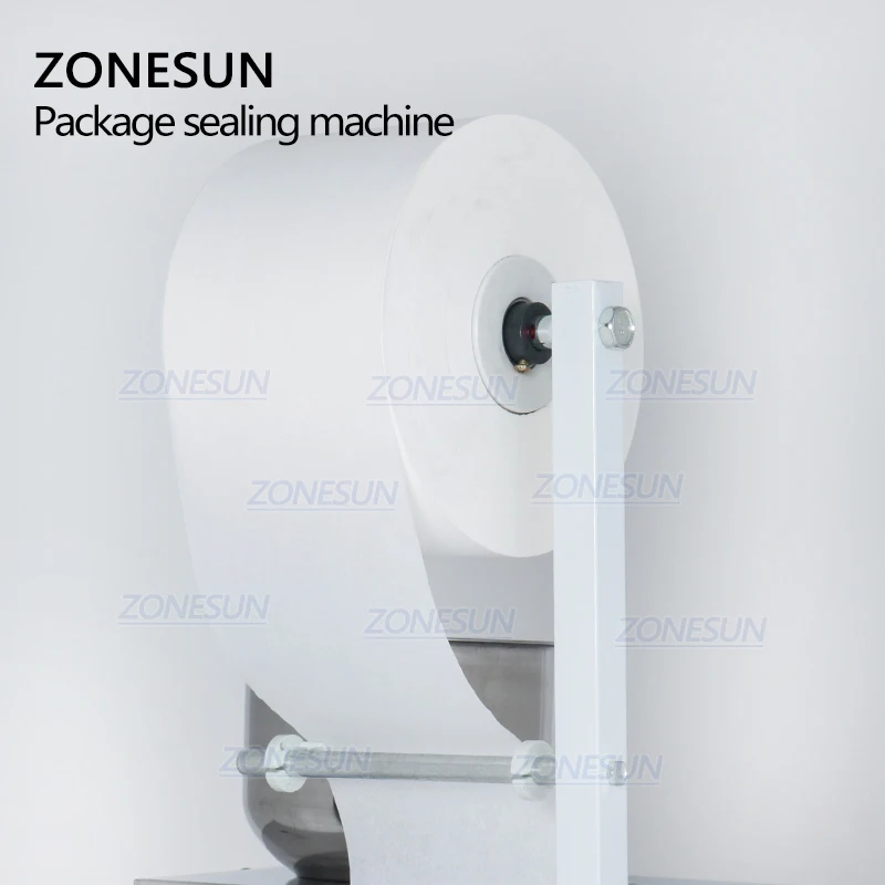 ZONESUN автоматическая упаковочная машина для взвешивания пищевых зерен, кофе, зерен, мешок для порошка, трехсторонняя упаковочная машина с датой, принтер