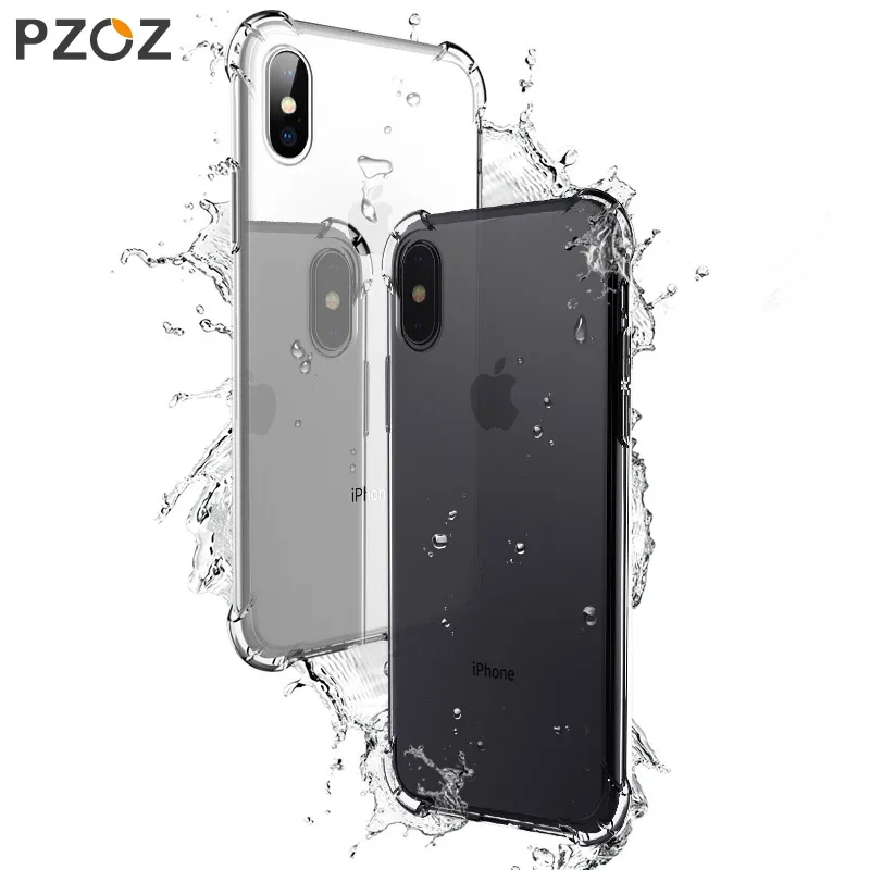 PZOZ для Apple iphone XR Xs Max 5 8 6 1 дюймов Чехол бампер 360 ударопрочные аксессуары Роскошный