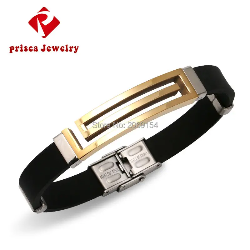 Новинка очаровательные модные ювелирные изделия мужские браслеты из титановой