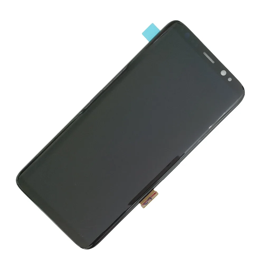Оригинальный ЖК экран 5 8 дюйма для SAMSUNG Galaxy S8 Plus G950 G950F G955 G955F дигитайзер сенсорного