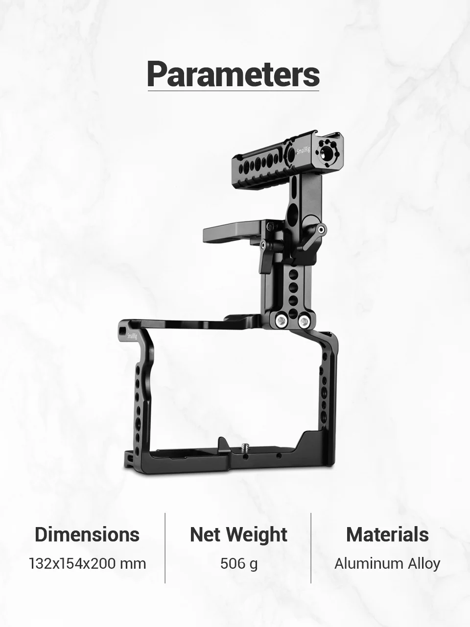 Клетка SmallRig с шлем комплект для Panasonic Lumix GH5/GH5S/DMW-XLR1 клетка с верхней ручкой комплект-2052
