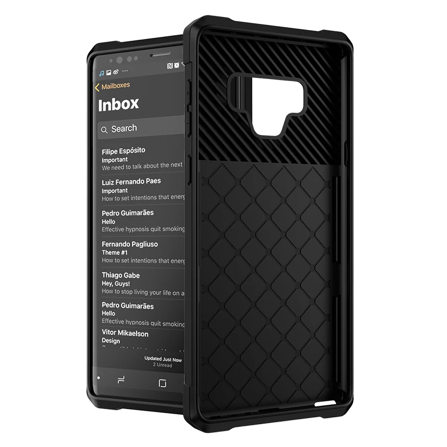 IQD роскошный автомобильный Магнитный чехол для телефона Samsung Galaxy S9 Plus Note 9