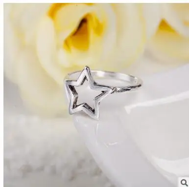 R354 2018 Новое поступление модное простое кольцо из сплава с кристаллами