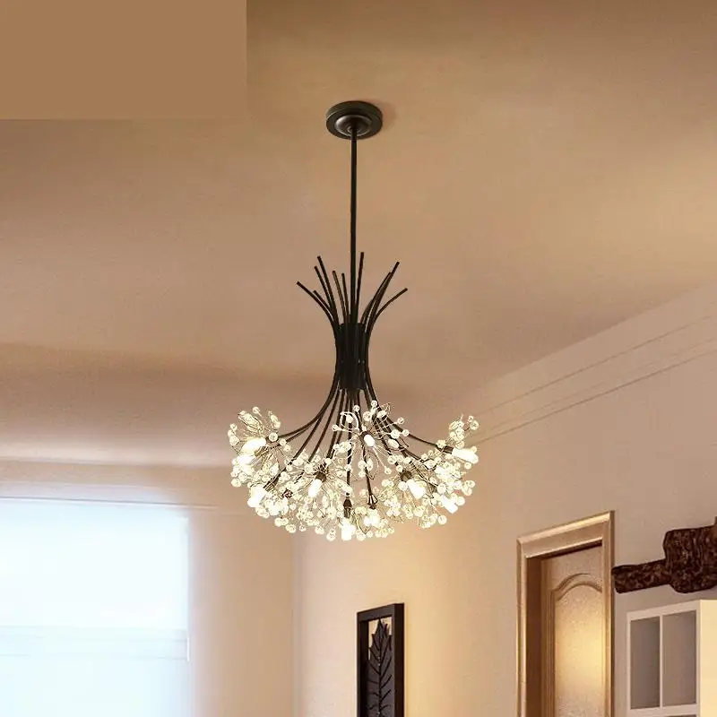 Скандинавская современная детская комната Led bedroom lamp dandelion Висячие огни