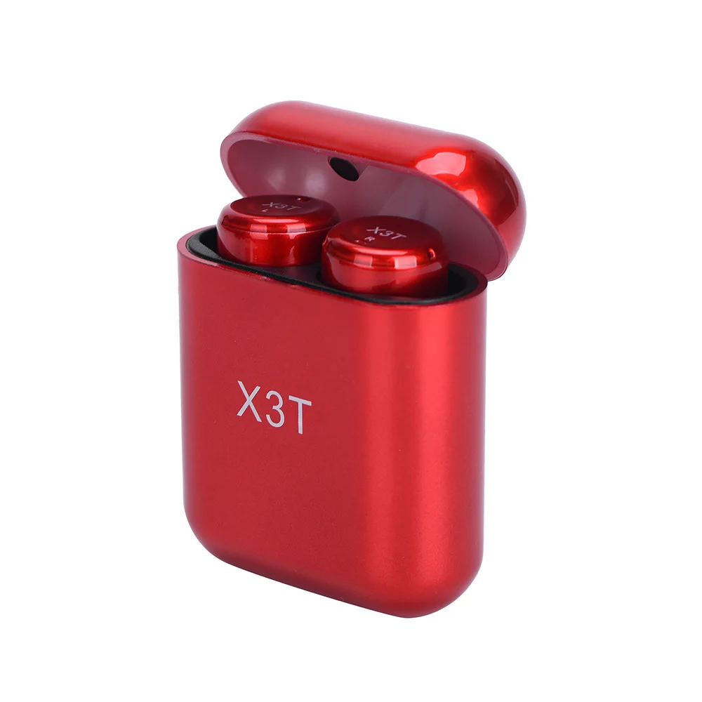 Обновленные настоящие беспроводные наушники TWS X3T Mini Bluetooth X2T X1T в ухо 600 мАч