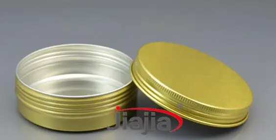 Лот из 30 алюминиевых банок 100 мл золотого олова г косметические контейнеры для