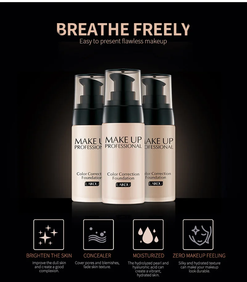 Макияж основа для лица кисточка жидкого тонального крема BB крем увлажняющий