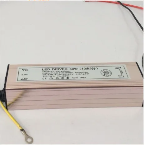 Wholesale 10PCS Dropshipping 50W DC 27-36V 1.5a Switching Power Supply Switch Driver For LED Strip Light Display