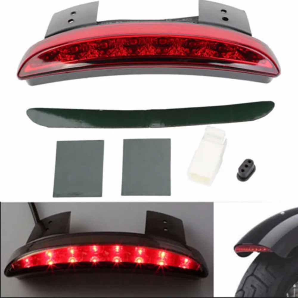 2014 Новый мотоцикл брызговик LED задний фонарь водонепроницаемый супер яркий