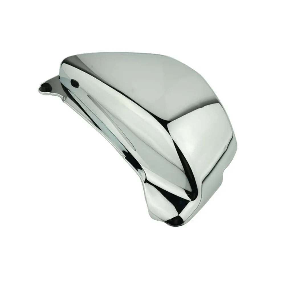 Хром левый и правый ABS пластик мотоцикла обтекатель батареи Боковые