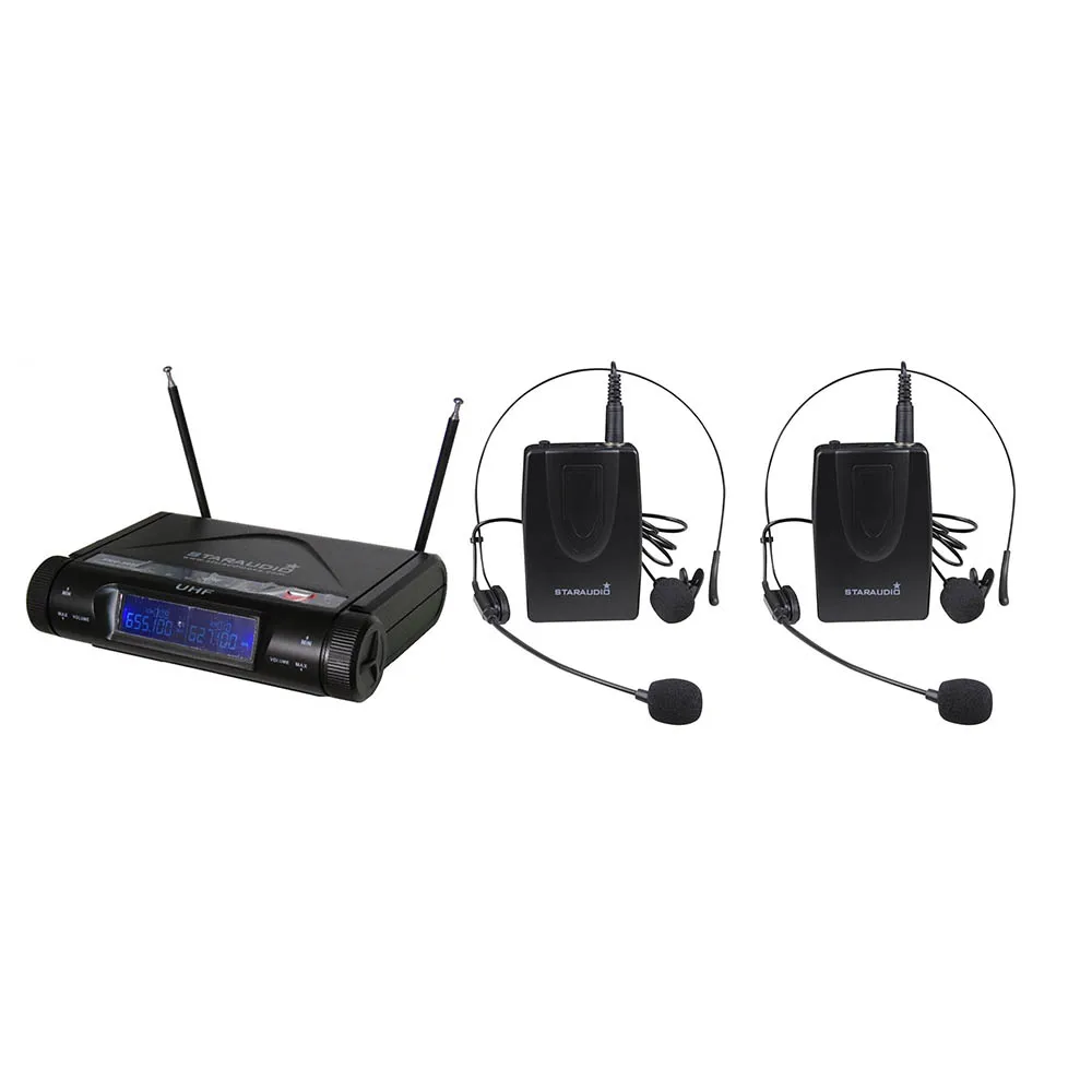 STARAUDIO 2 шт. 12 дюймов PA 2000 Вт DJ Динамик s питание KTV аудио стойки канала UHF