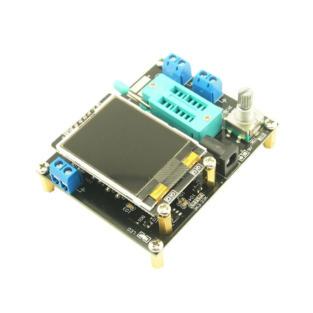 Component Digital LCD GM328A Transistor Tester Meter Graphic Diode Capacitance ESR Voltage Frequency | Инструменты