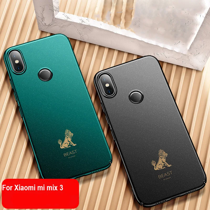 Для Xiaomi mi x 3 чехол матовый AIXUAN Xio mi x 3 металлический пластиковый автомобильный Магнитный чехол-держатель для Xiaomi mi x 3 mi x3